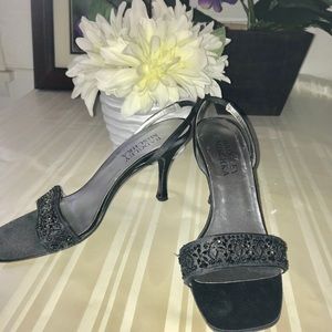 🍊🍊Badgley Mischka Black sandal